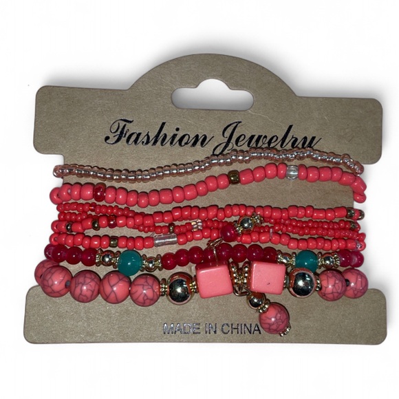 FASHION BEADED BRACELET SET - Picture 1 of 3